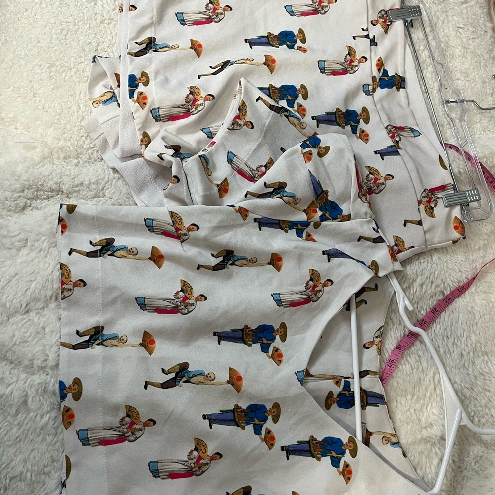 Colorful Patterned Women's Tank Top - Picture 6 of 7